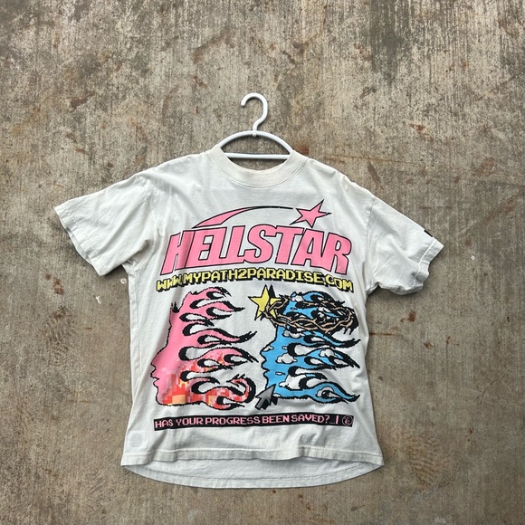 Hellstar tee only worn once🔥